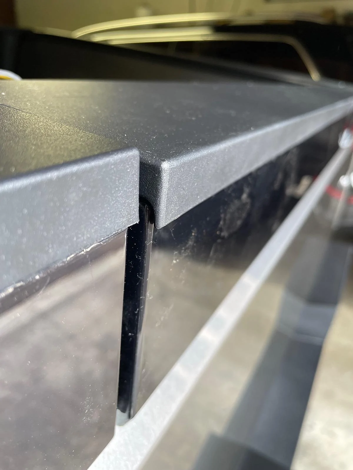 Tesla Cybertruck Tailgate latches but not pulling flush anymore IMG_6266