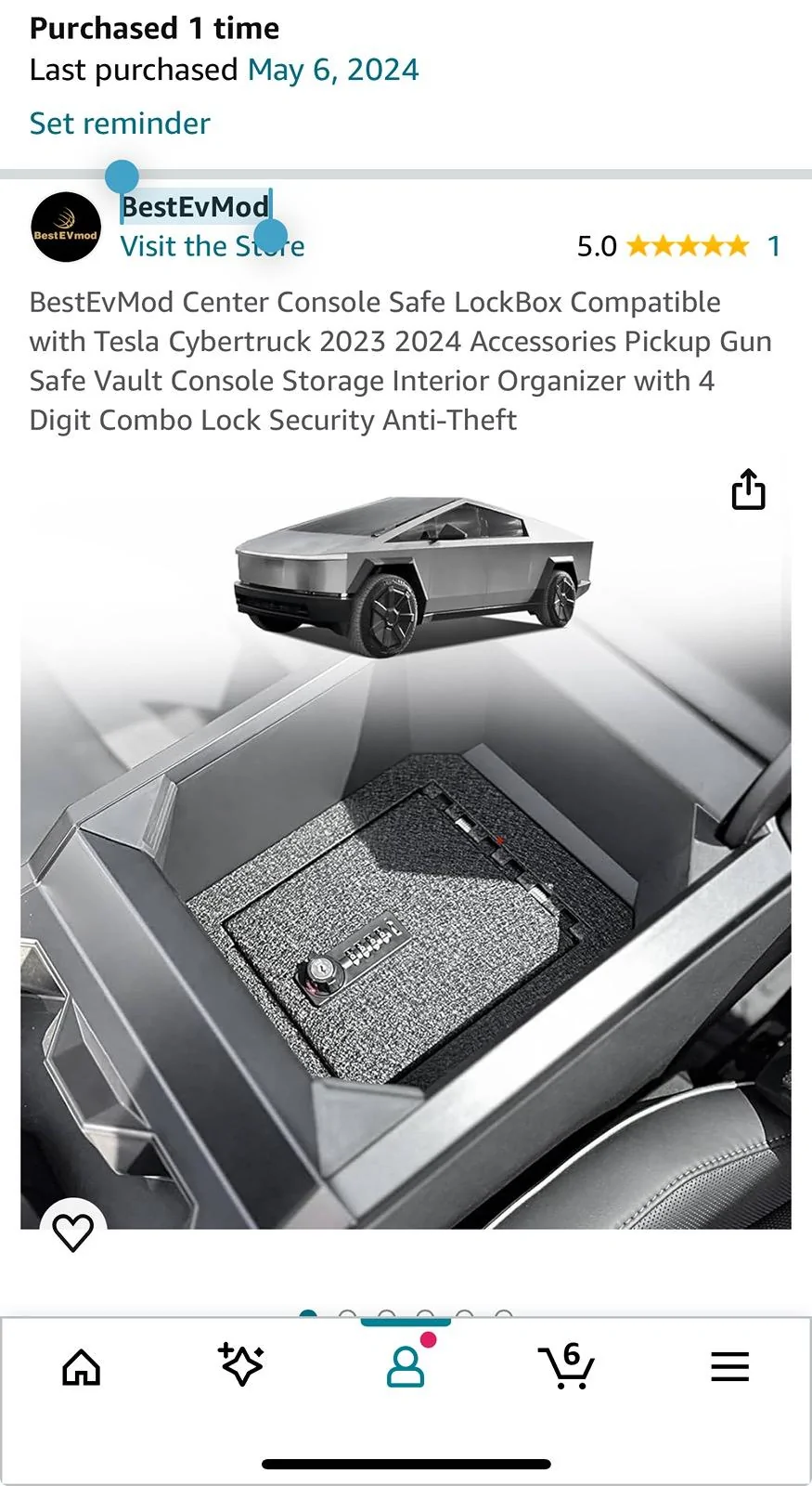 Tesla Cybertruck Cybertruck XPE floor mats in stock - BestEvMod product IMG_2016
