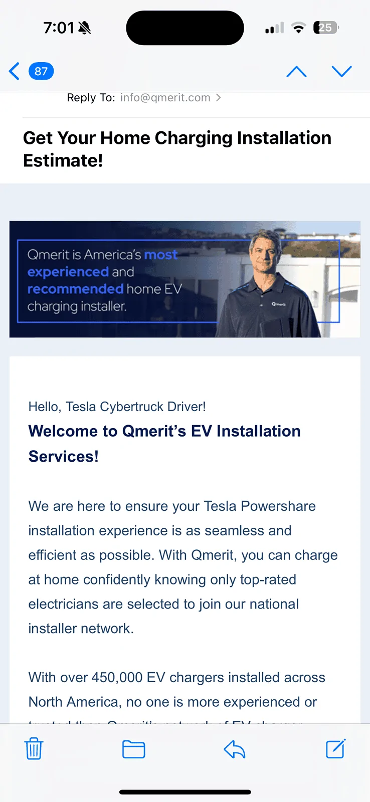 Tesla Cybertruck Tesla changed the Powershare benefit for FS CT orders - from $4000 credit to $2500 voucher IMG_7469