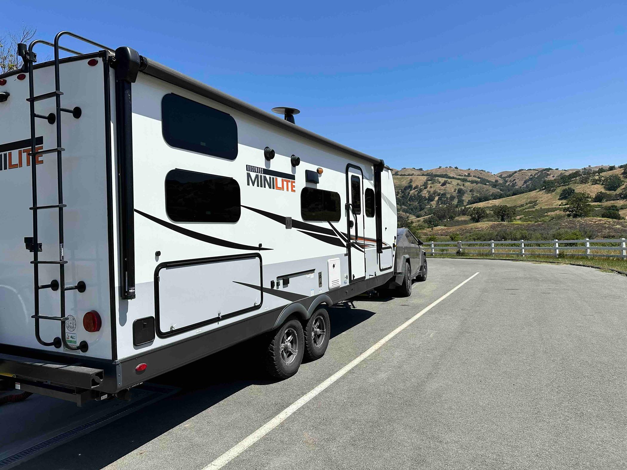 Tesla Cybertruck Towing and Laser Tag Weekend IMG_9502