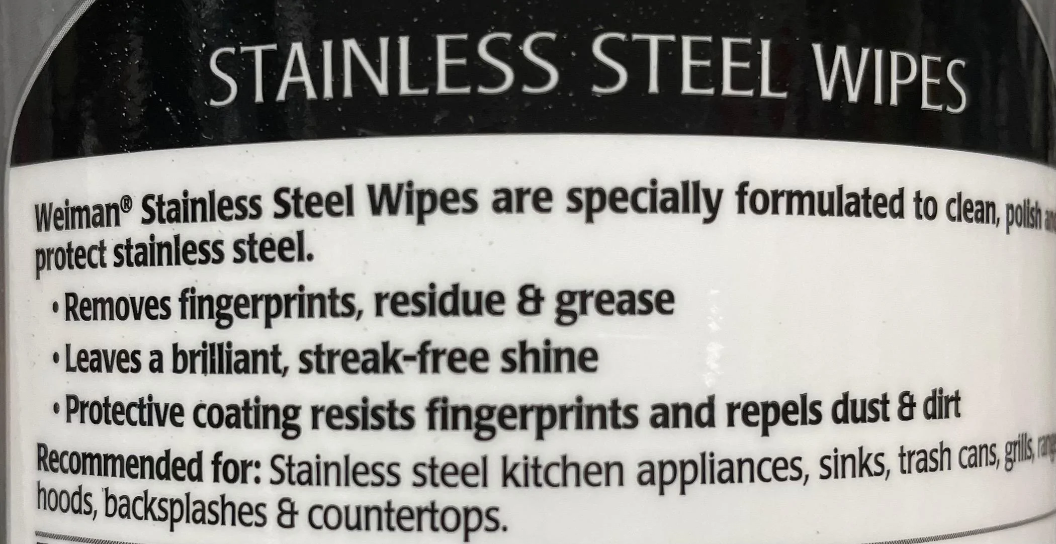 Tesla Cybertruck Stainless steel cleaning wipes IMG_0063