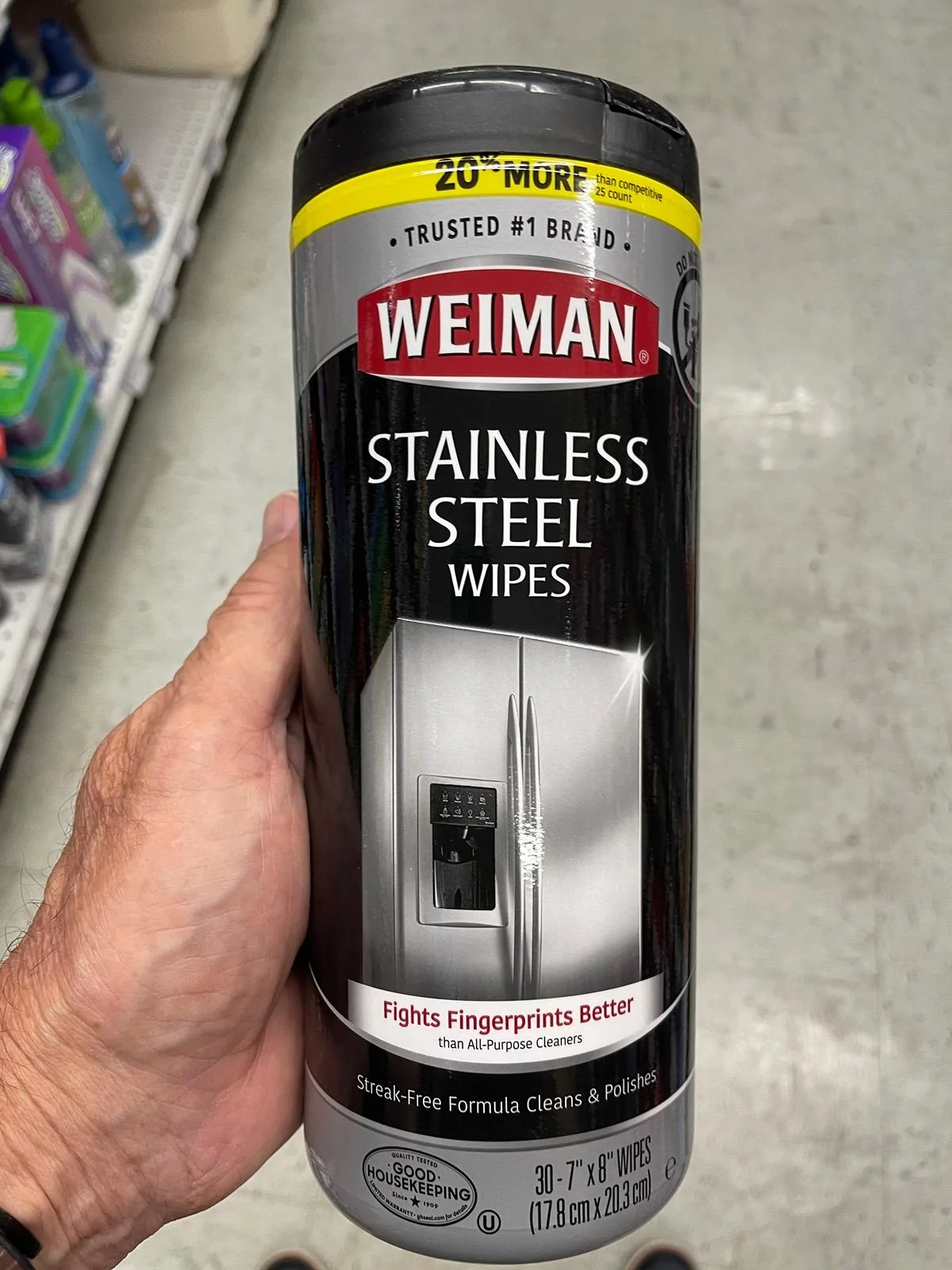 Tesla Cybertruck Stainless steel cleaning wipes IMG_0062