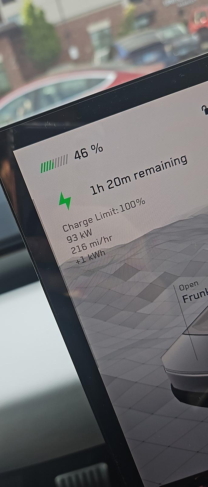 Tesla Cybertruck Why is my charging speed so slow? 20240528_183126