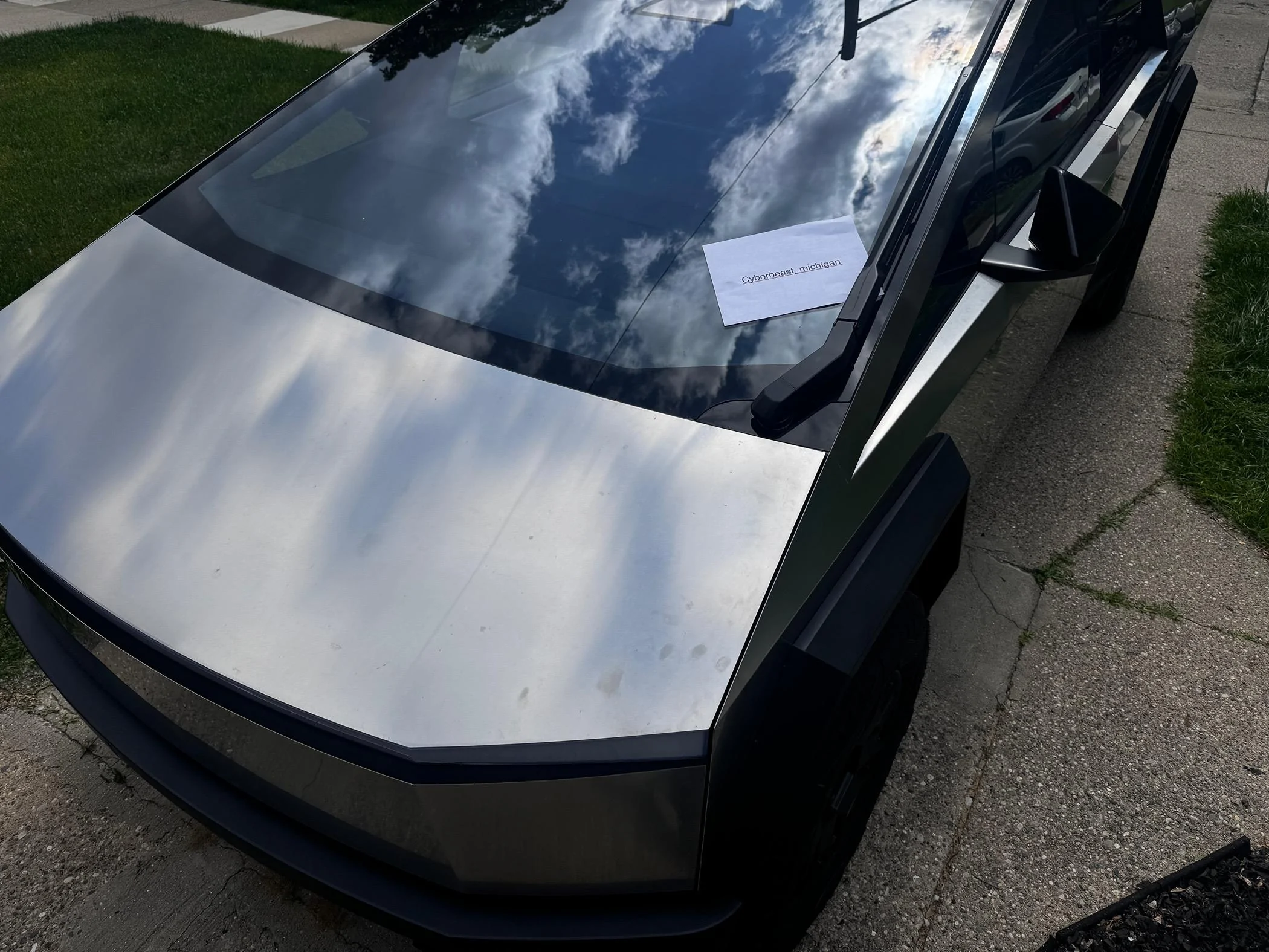 Tesla Cybertruck WTS $150,000 Cybertruck CyberBeast Foundation in Michigan (Has no loan) IMG_6846