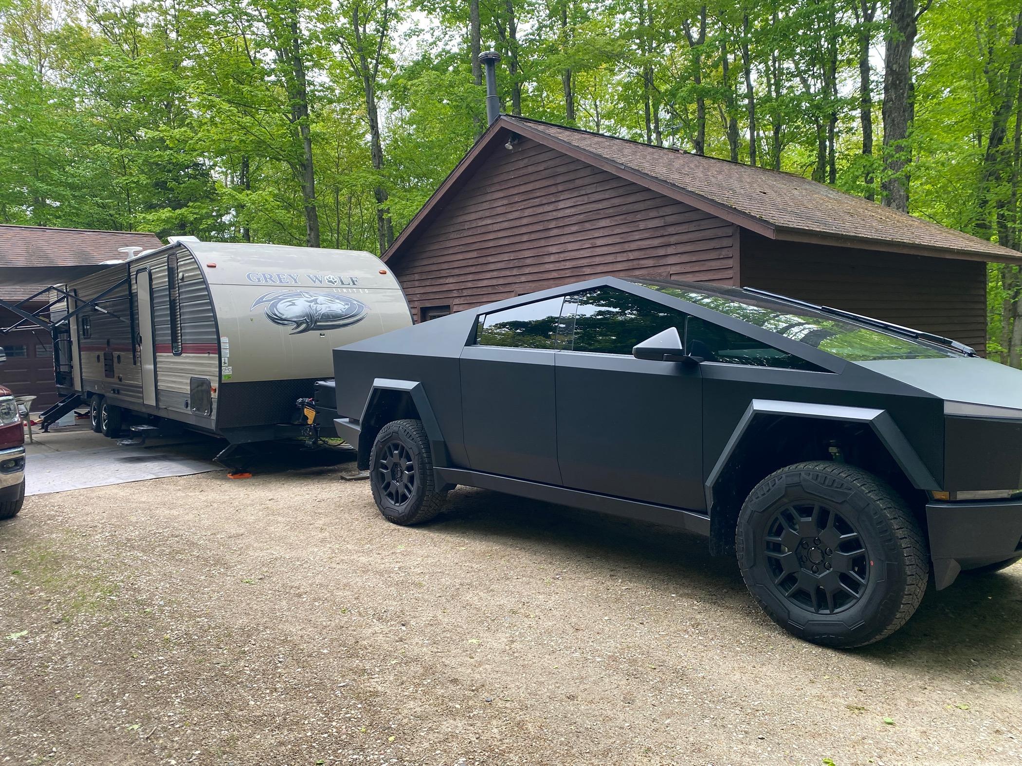 Tesla Cybertruck 1600 mile round trip, Columbia mo to Mackinac bridge in Upper Michigan - all awesome - no problems IMG_3765