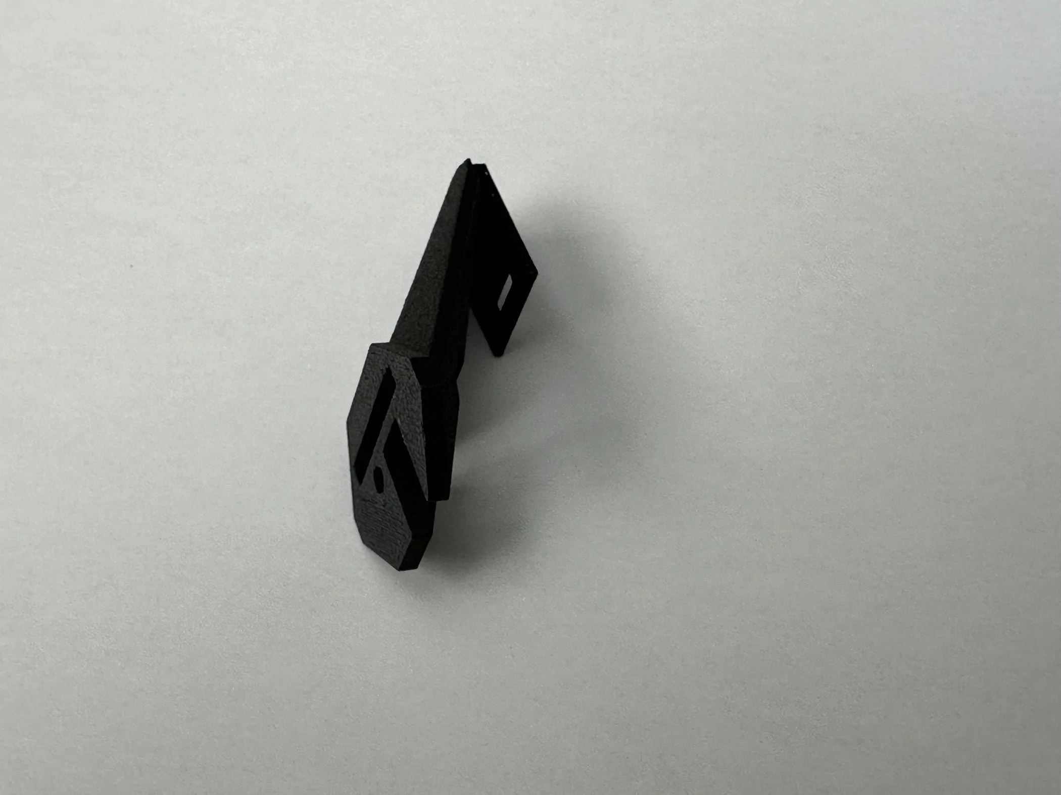 Tesla Cybertruck 3D print mount for Uniden radar detector IMG_9749