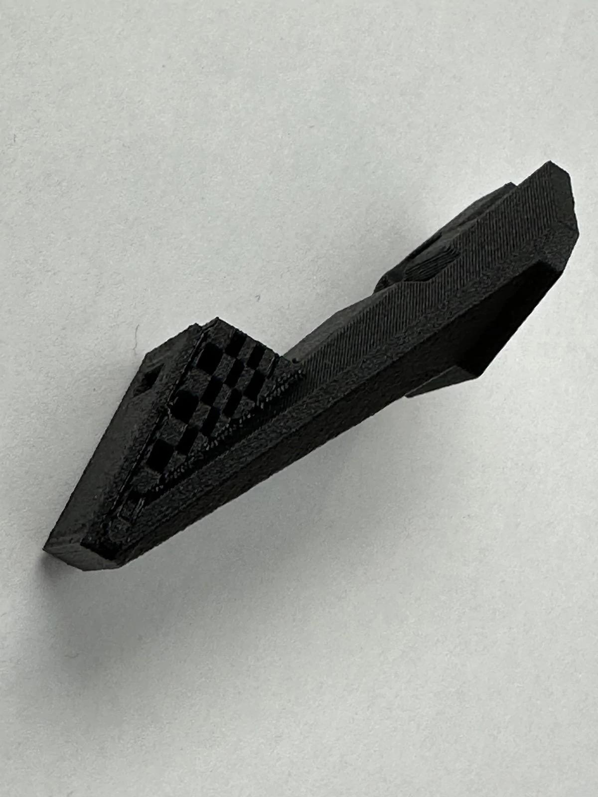 Tesla Cybertruck 3D print mount for Uniden radar detector IMG_9742