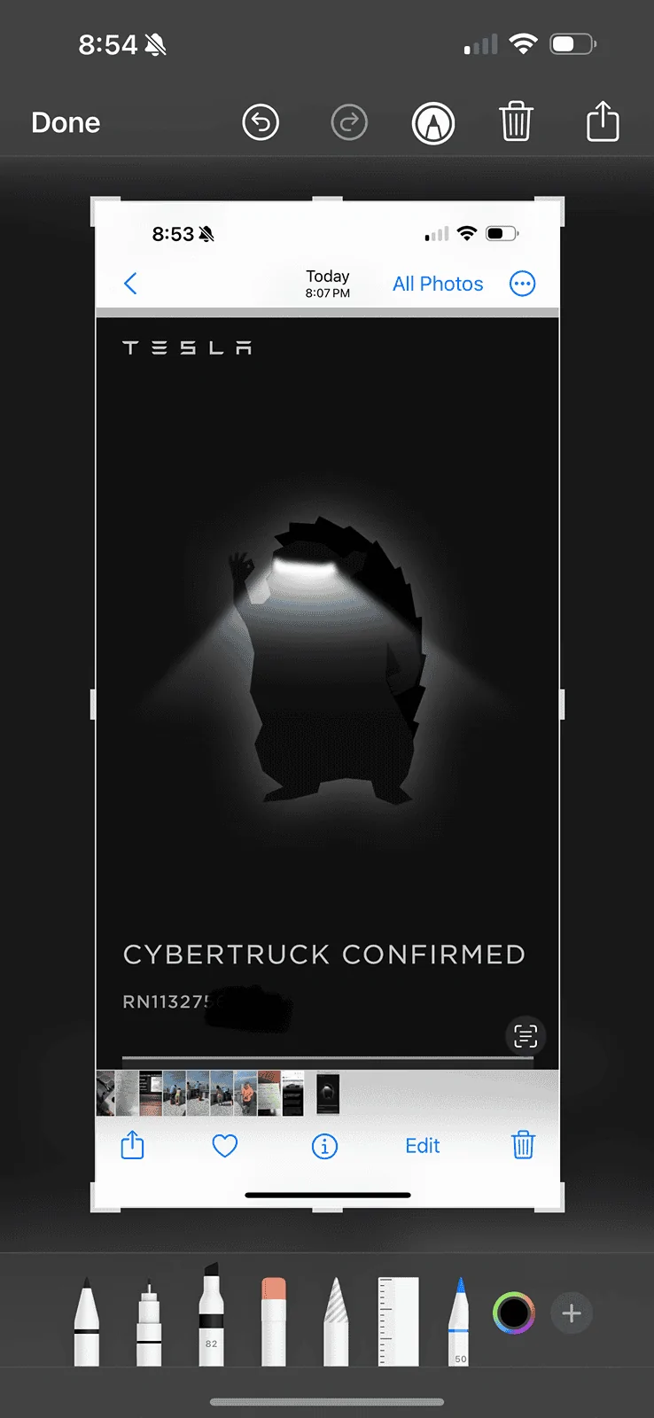 Tesla Cybertruck NJ CYBERBEAST ORDER! IMG_0489
