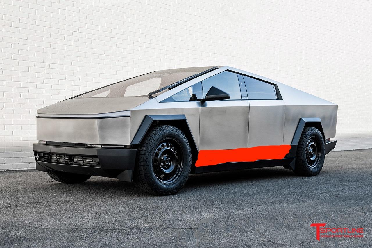 Tesla Cybertruck I just LINE-X'd my Cyberbeast Cybertruck (bed spray liner on bed + rear hatch) IMG_1936