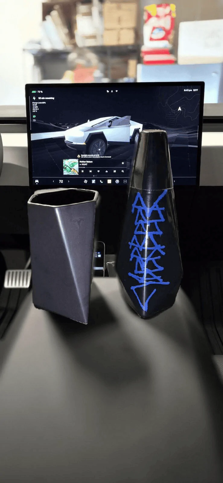Tesla Cybertruck Order submitted celebration w/ CyberBeer & CyberStein 🍻 IMG_5897