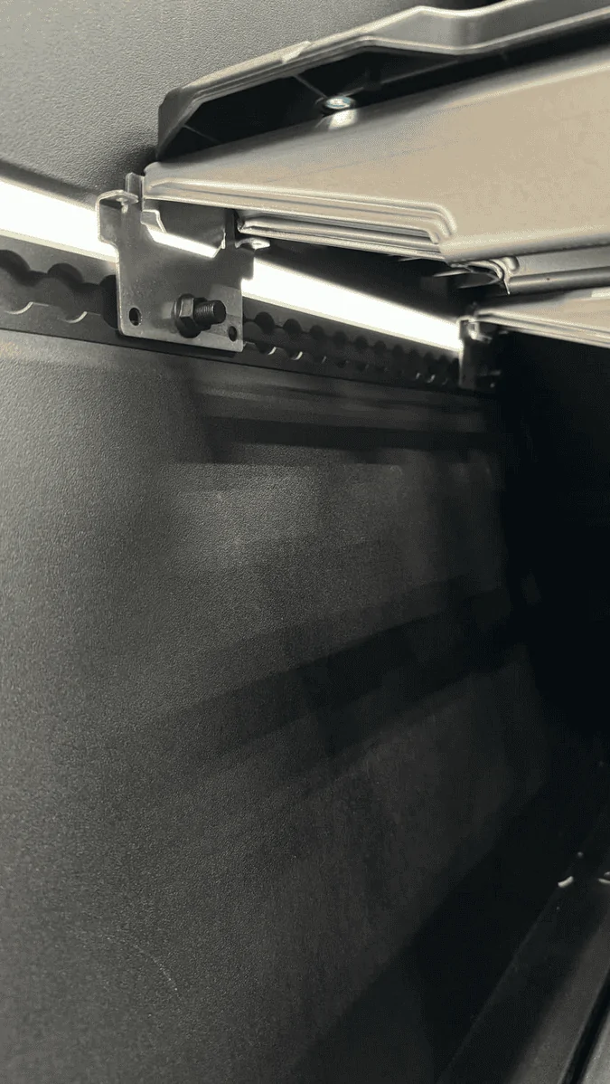 Tesla Cybertruck Milwaukee Packout build with toolbox shelf in bed vault 🧰 Screen Shot 2024-05-30 at 11.22.37 PM