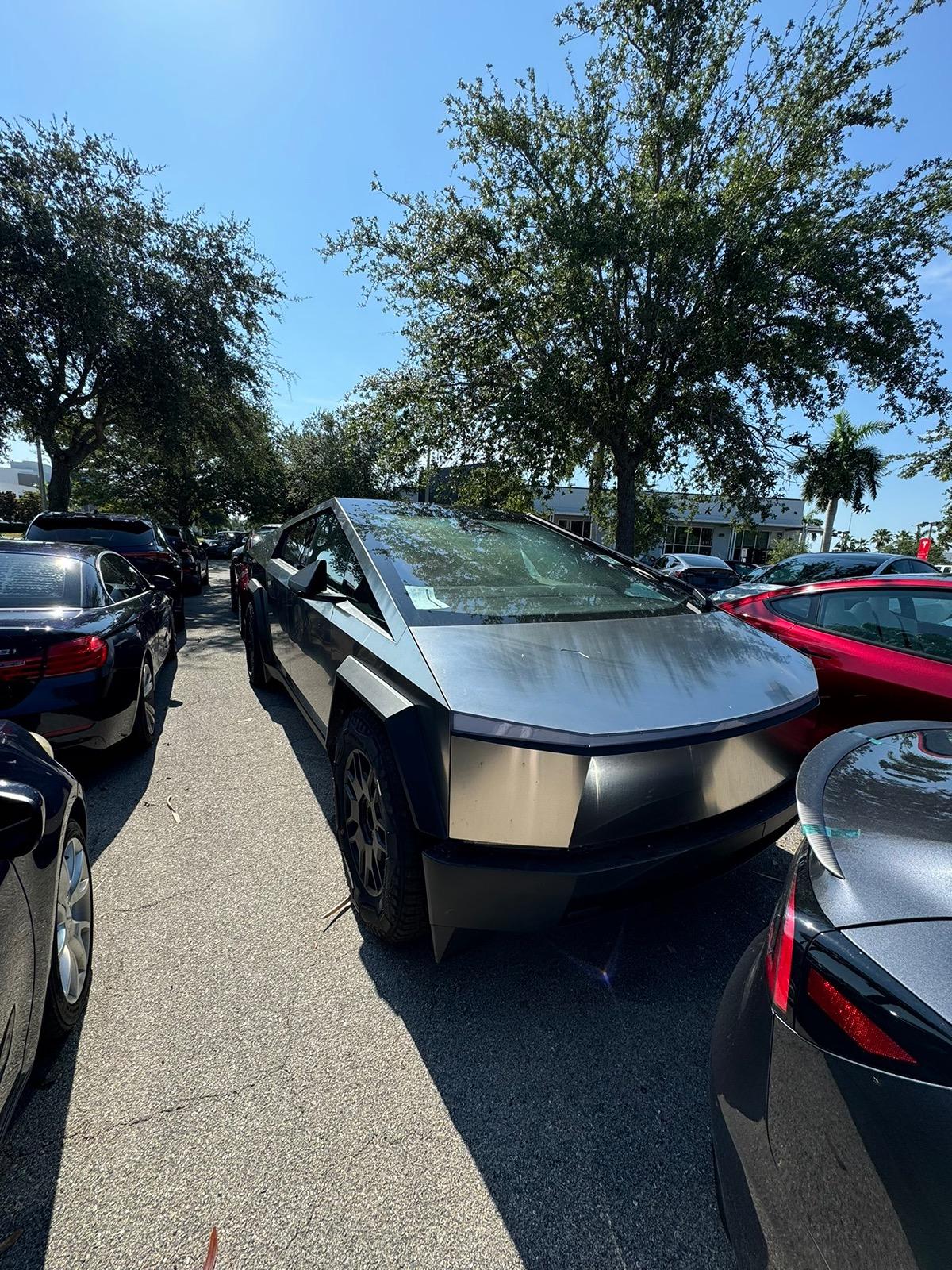 Tesla Cybertruck Beast has arrived! 12/21/23 configure date south Florida IMG_0724