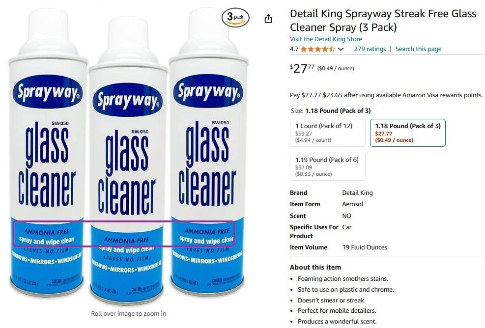 Tesla Cybertruck Use Sprayway Glass Cleaner for cleaning fingerprints off Cybertruck stainless steel N72bJP