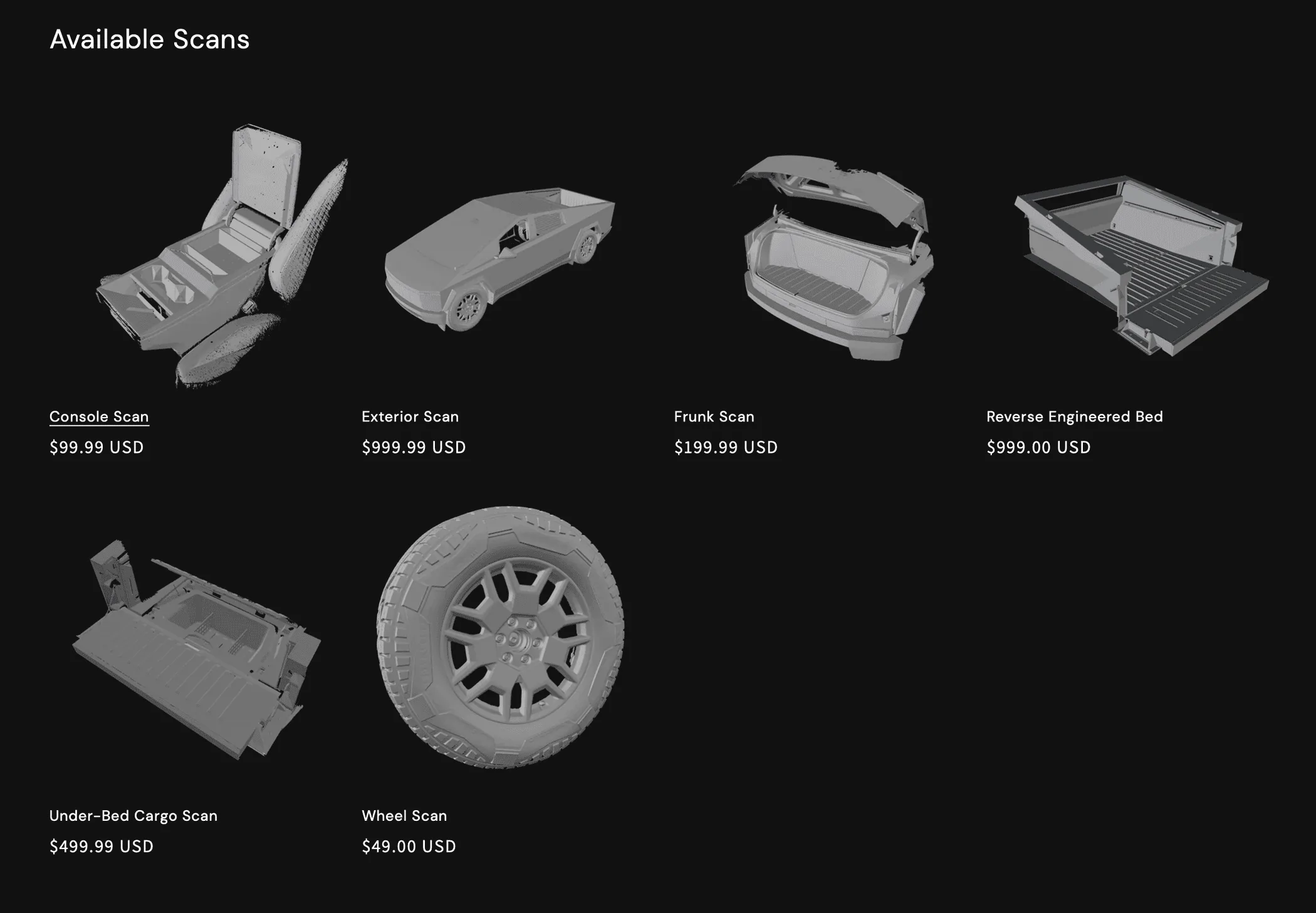 Tesla Cybertruck Cybertruck Dimensions and 3D Scans now available 1717186280580-06