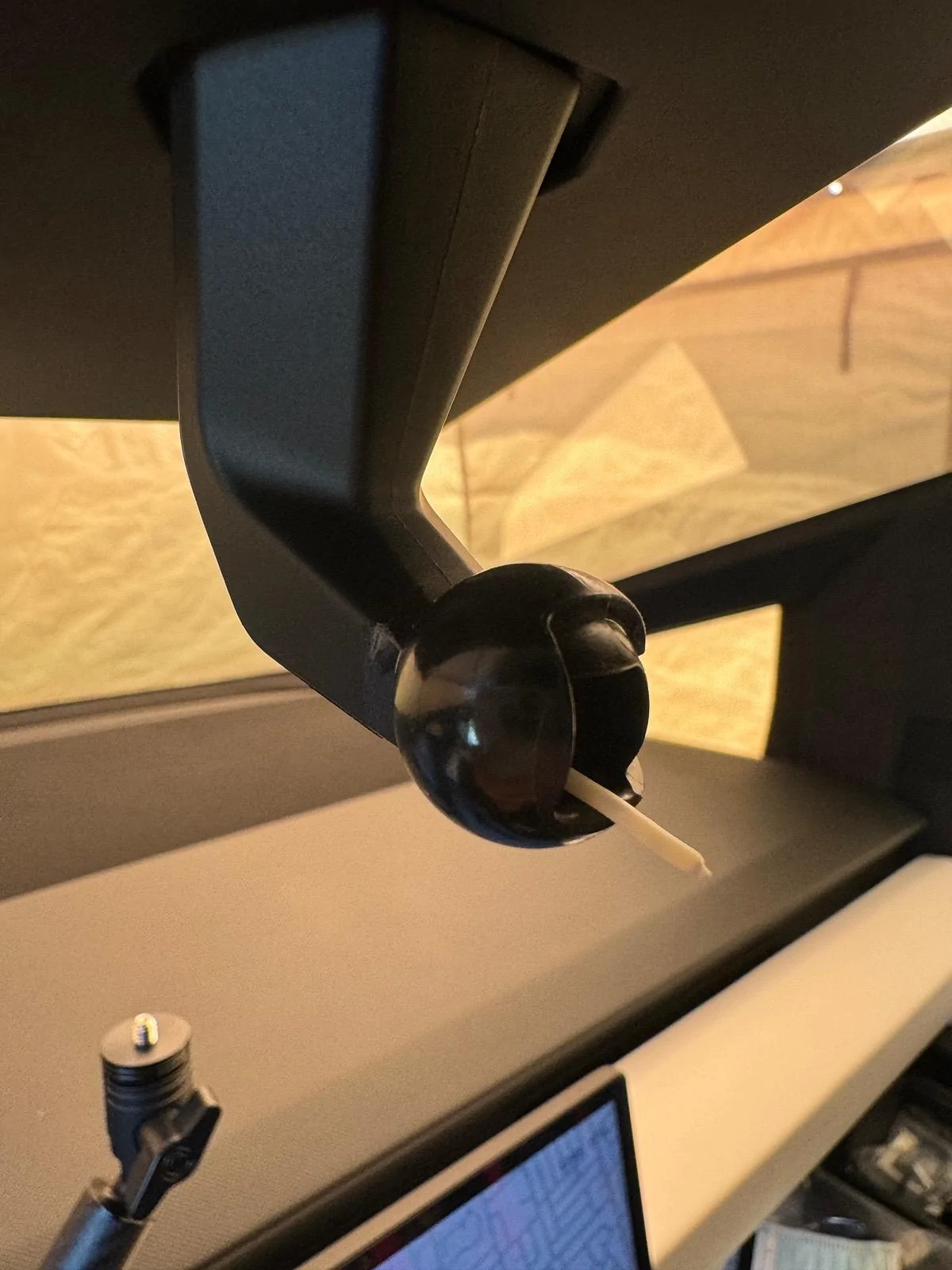 Tesla Cybertruck Apple CarPlay and rear camera IMG_1370
