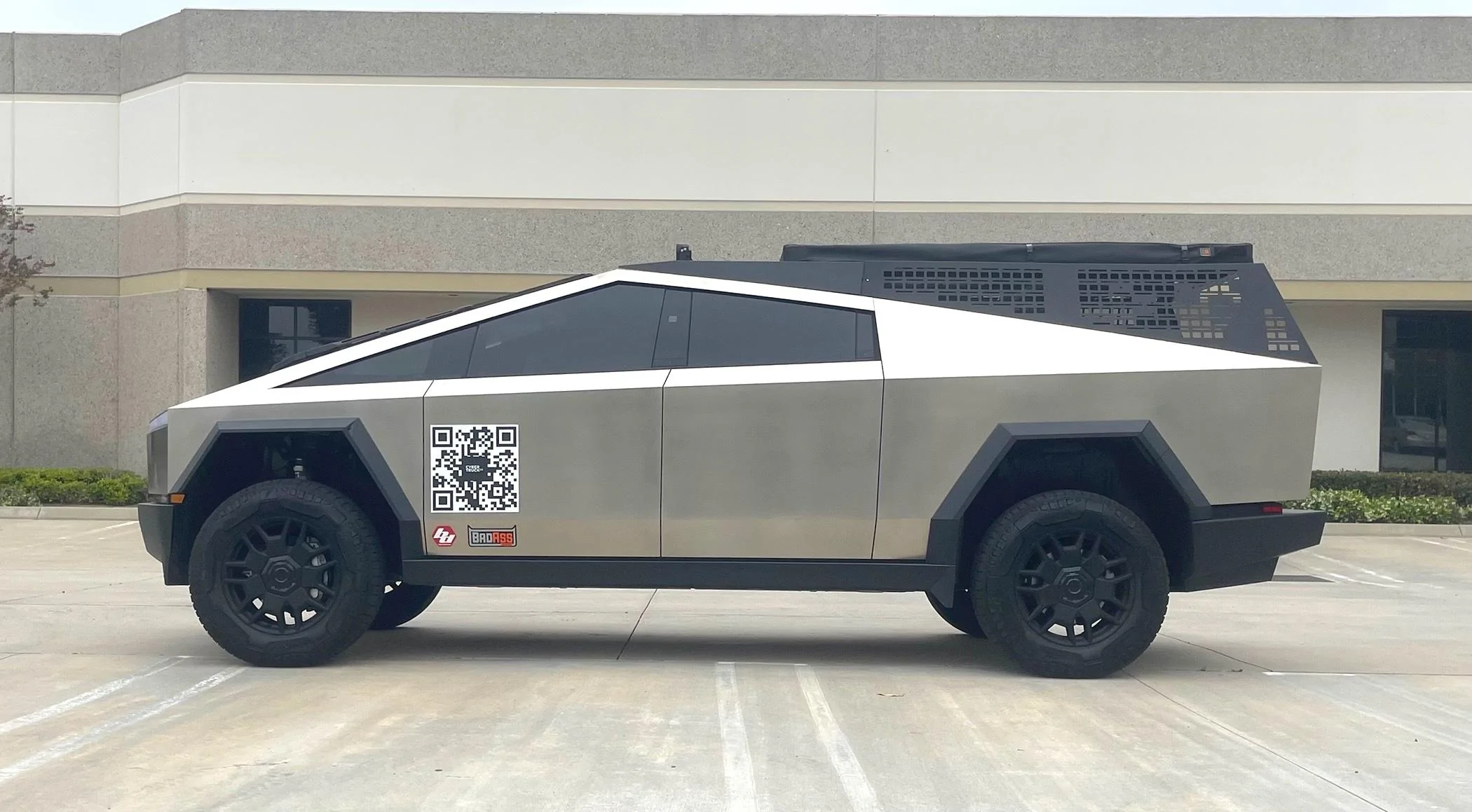 Tesla Cybertruck Cybertruck modular roof rack + bed rack w/ rooftop tent (RTT) - world's first?! img_6085-jpeg