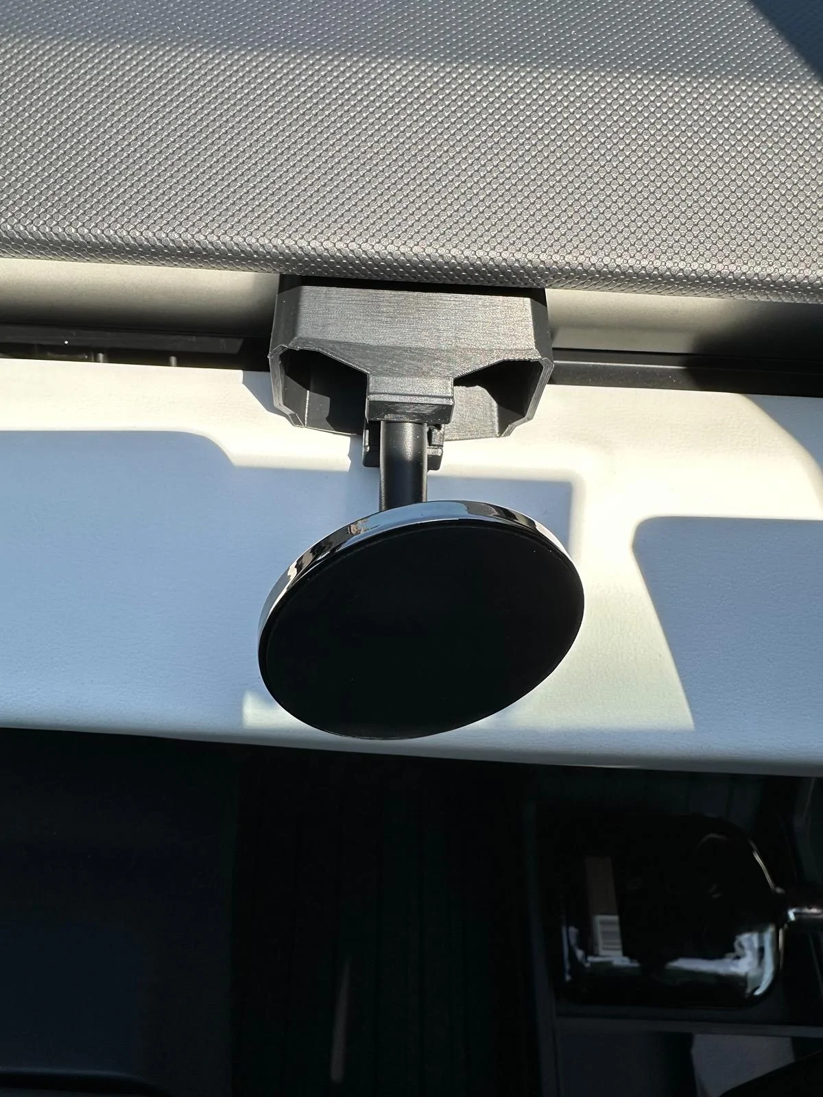 Tesla Cybertruck TWRAPS - phone mount & glove organizer - installed photos and review IMG_4171