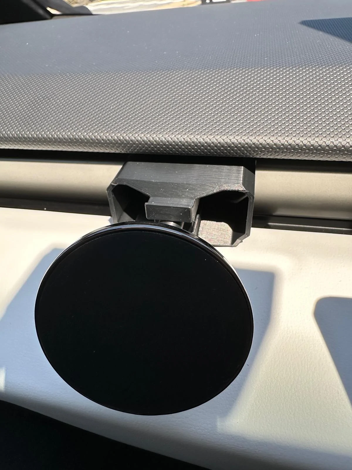 Tesla Cybertruck TWRAPS - phone mount & glove organizer - installed photos and review IMG_4172