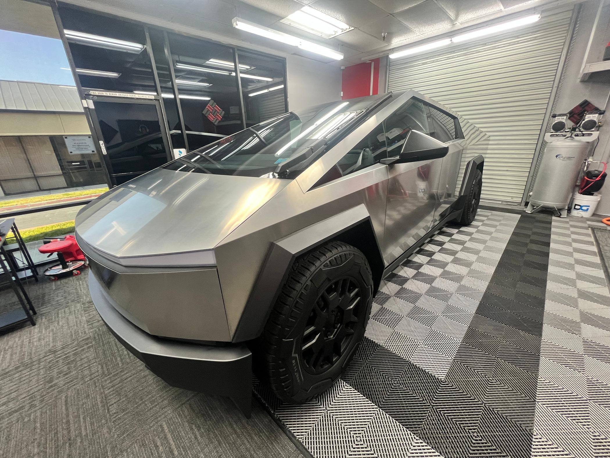 Tesla Cybertruck Cybertruck Revivify Graphene Coating IMG_8639