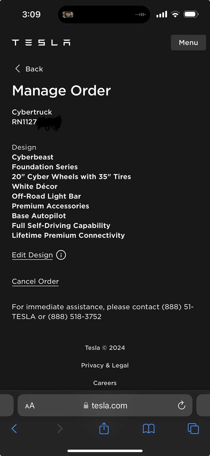 Tesla Cybertruck Cyberbeast waiting room ⏳ IMG_0053
