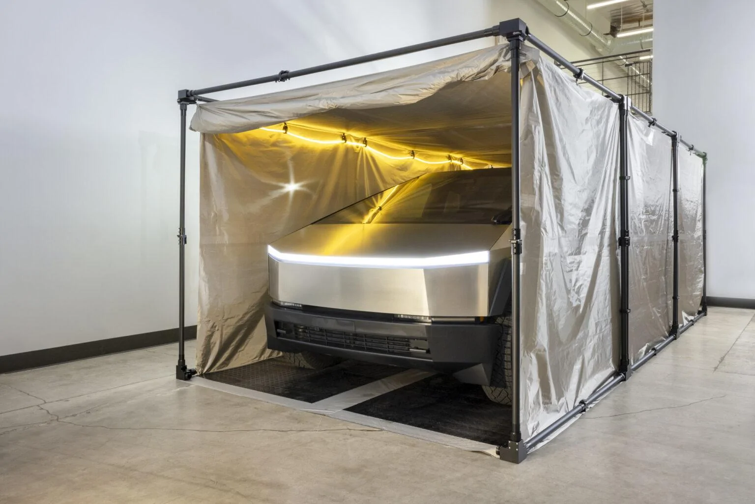 Tesla Cybertruck $15,000 Faraday EMP Cover for Cybertruck EMP 3