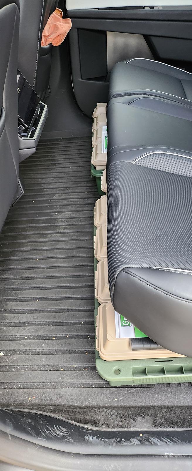 Tesla Cybertruck Under seat storage 20240604_195653
