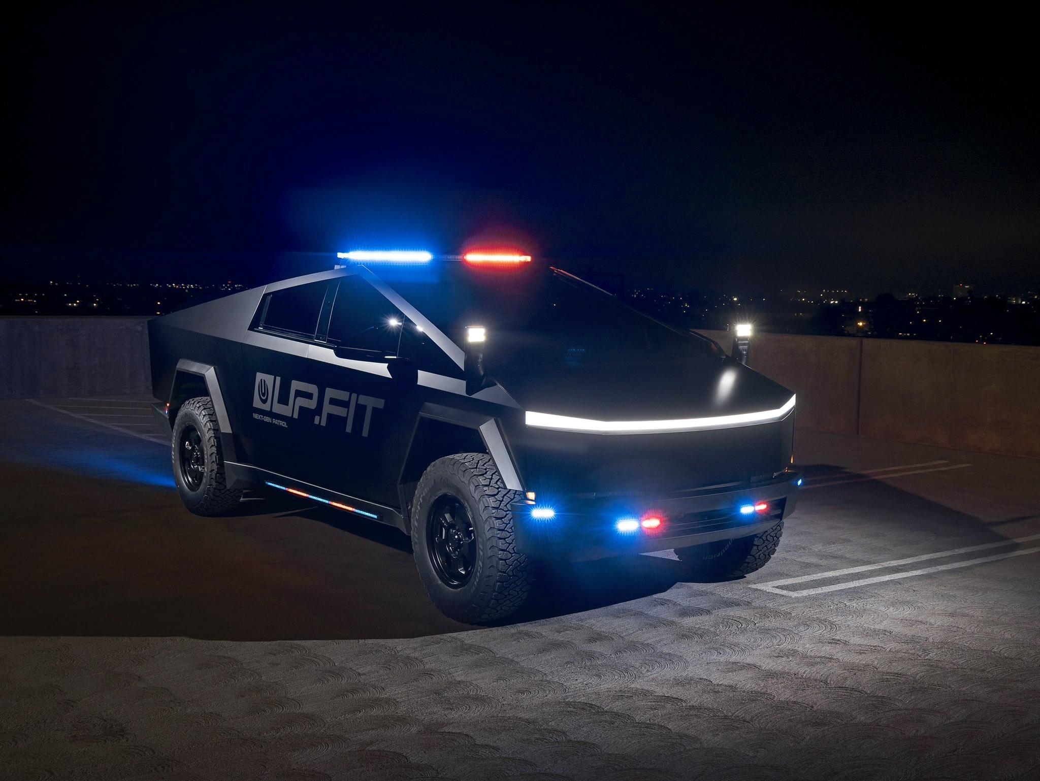 Tesla Cybertruck Cybertruck Police Vehicle launched by Unplugged Performance UPfit GPebREdbcAAE4HF