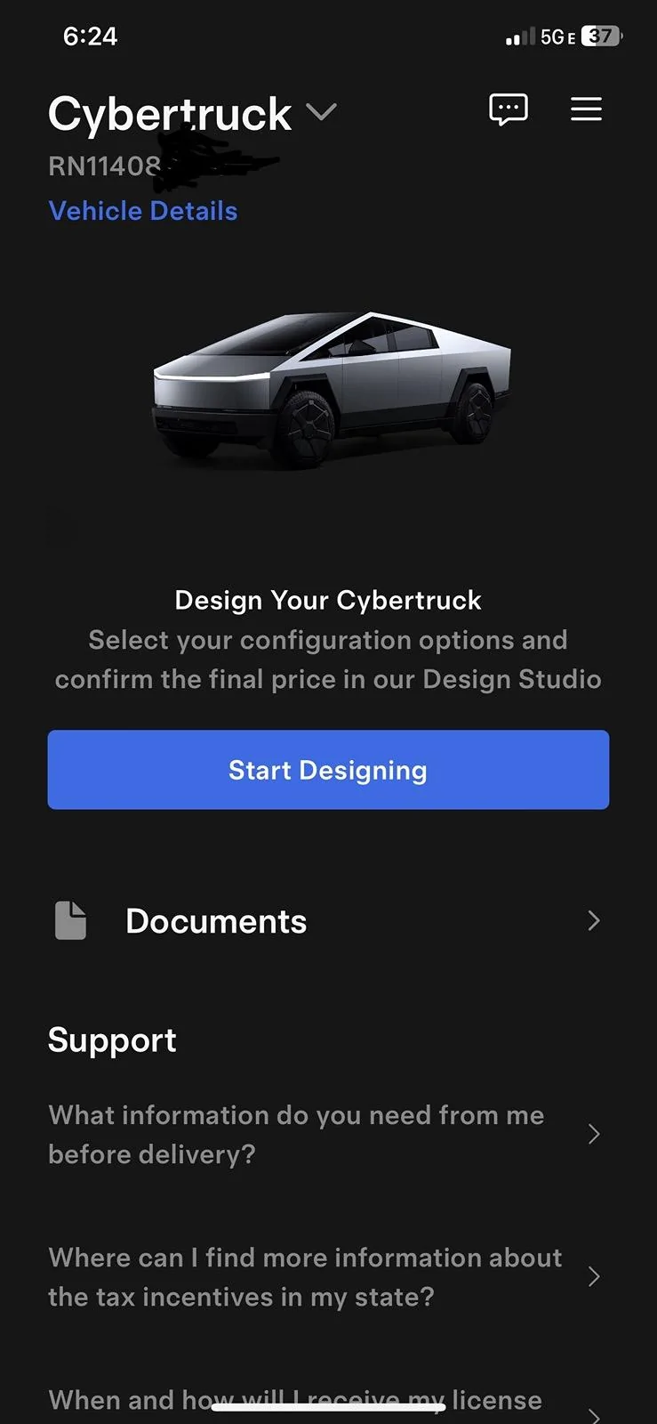 Tesla Cybertruck Coveted config email IMG_7467
