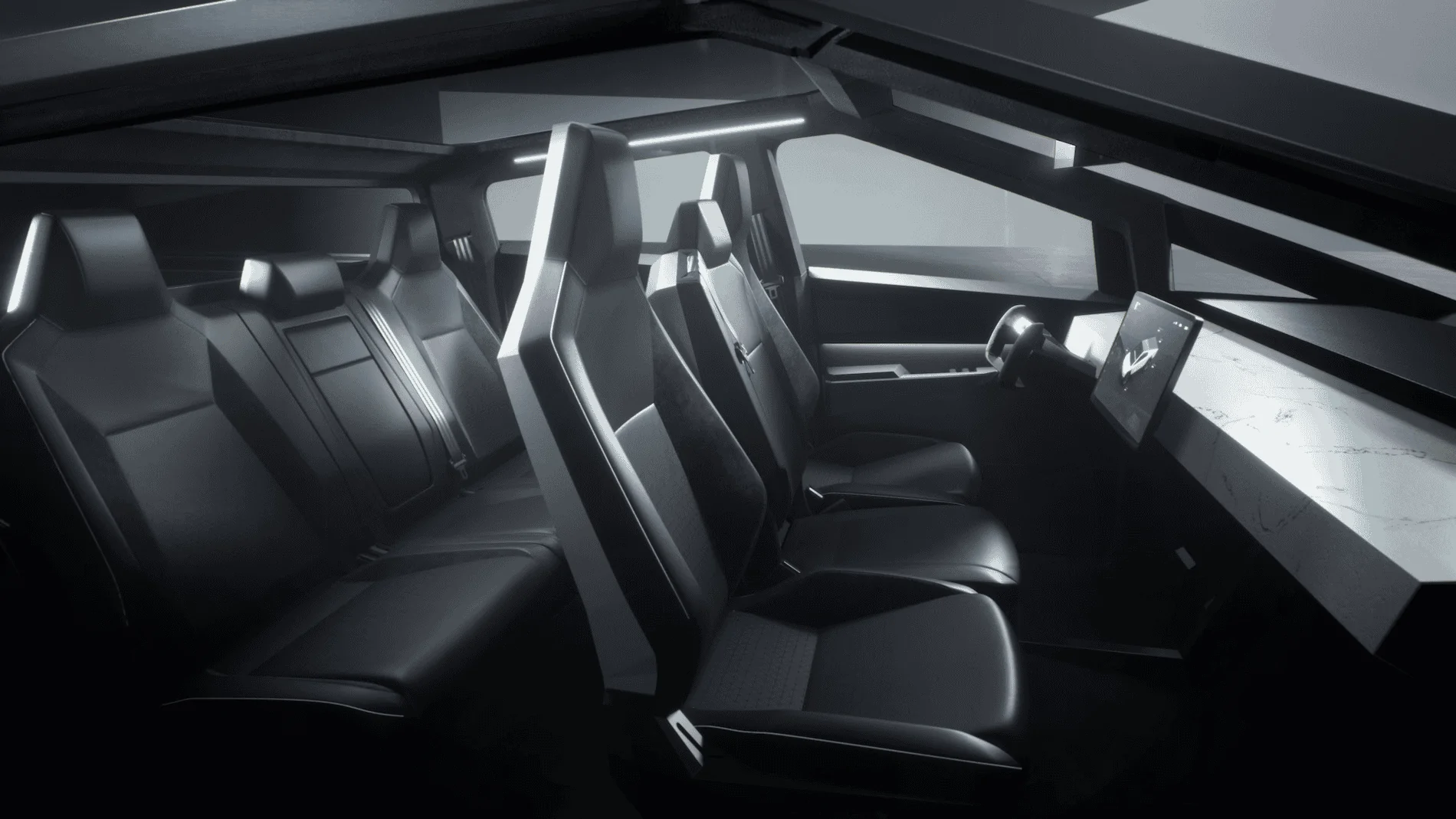 Tesla Cybertruck How Big Is The Interior/Truck Actually? 1614705687872