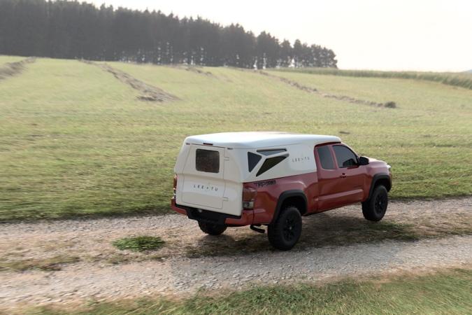 Tesla Cybertruck My Cybertruck pop-up roof tent design render