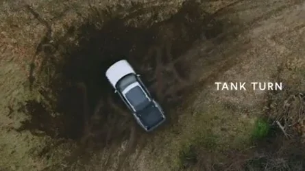 Tesla Cybertruck Rivian Joins Tesla In 'EVs As Boats' Club: R1T Learns Backstroke tank