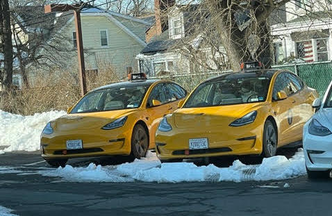Tesla Cybertruck Tesla Model 3 New York yellow cab fleet is growing tesla-model-3-new-york-taxi
