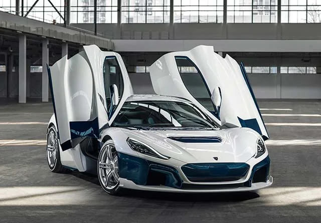 Tesla Cybertruck Porsche invests additional €70M in Rimac Automobili Rimac-C_Two