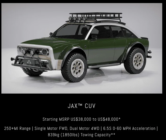 Tesla Cybertruck Alpha Wolf Truck and other Models jax