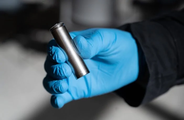Tesla Cybertruck Researchers discover breakthrough solid-state EV battery manufacturing technique Closeup-of-battery-702x459