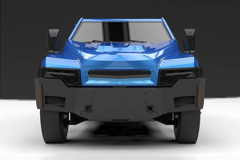 Tesla Cybertruck Minnesota startup sees a growing niche market for electric work trucks zeus-electric-truck-blue-utility