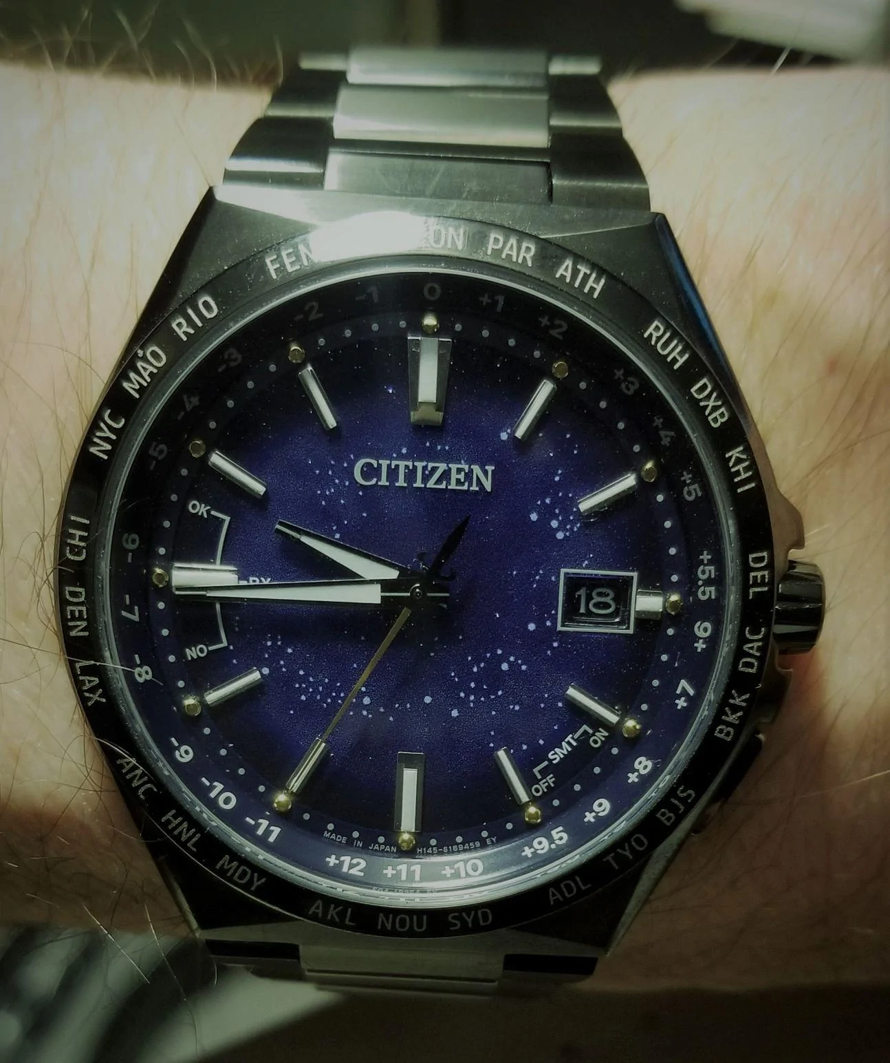 Tesla Cybertruck A wristwatch to compliment your new Cybertruck Citizen Atomic