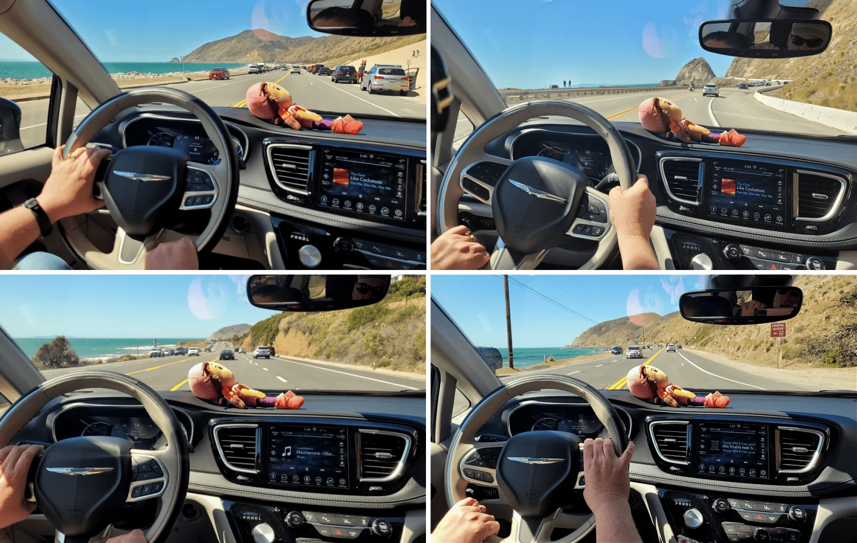 Tesla Cybertruck Cybertruck’s Yoke-Style Steering Wheel Revealed by Way of Model S and X Updated Interiors?! handpostions