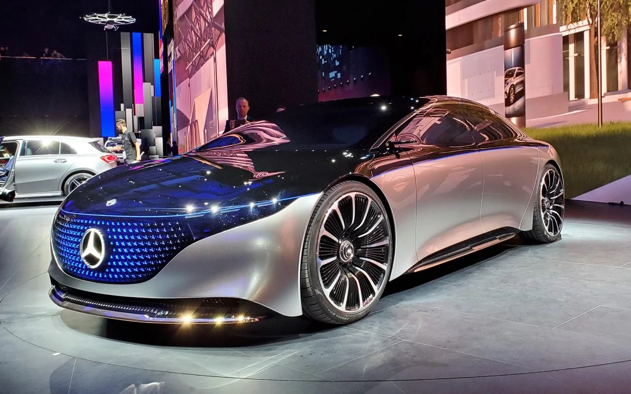 Tesla Cybertruck 2022 Mercedes-Benz EQS luxury EV: Brains and beauty are a potent combination mercedes-benz-vision-eqs-concept-1