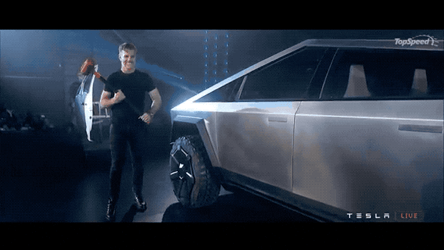 Tesla Cybertruck Elon: Cybertruck will not have door handles! 1617091530456