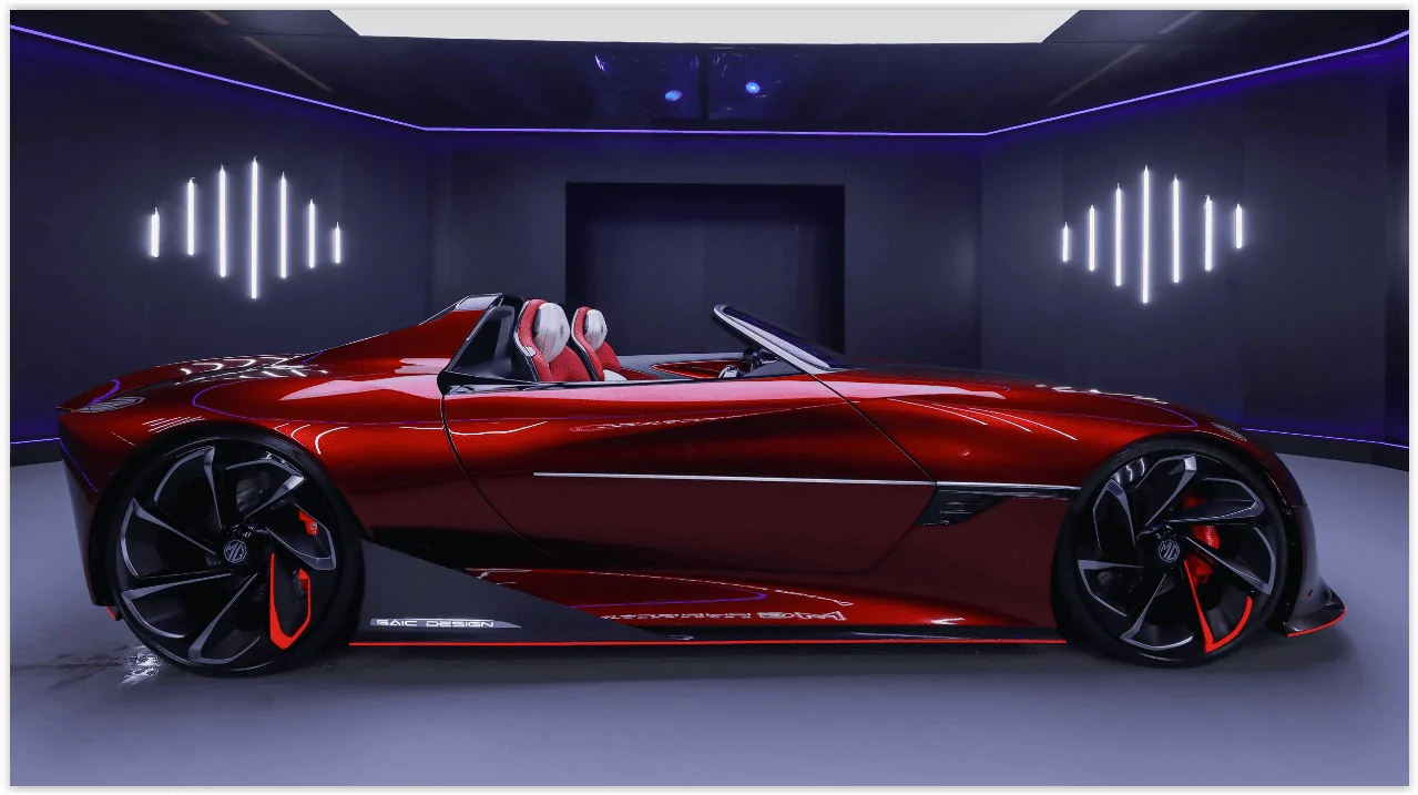 Tesla Cybertruck Cashing in on the "Cyber" name - Meet the MG CYBERSTER Screen Shot 04-09-21 at 08.58 PM 001