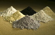 Tesla Cybertruck The US is worried about its critical minerals supply chains – essential for electric vehicles, wind power and the nation’s defense file-20210322-23-1y0389.jpg?ixlib=rb-1.1