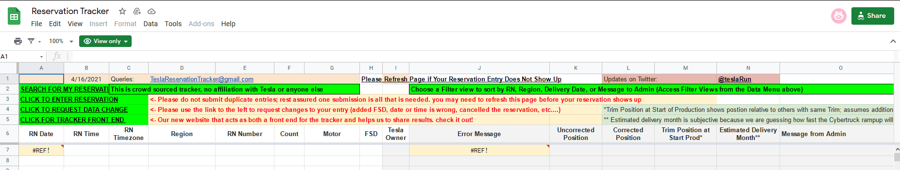 Tesla Cybertruck Cybertruck reservation order number -- how to tell your place in line 1618608195192