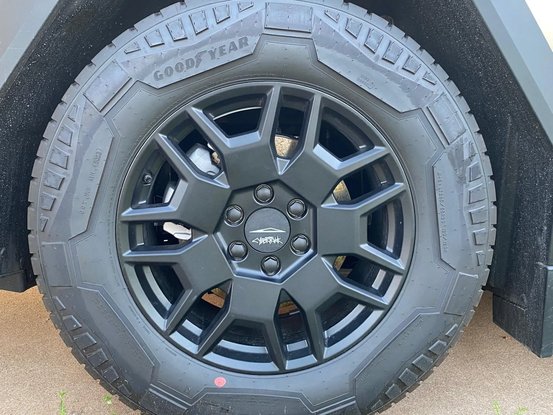 Tesla Cybertruck Wheel cover update? ca