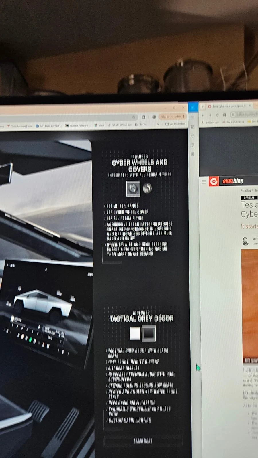 Tesla Cybertruck Do I order the Foundation Beast or wait? My order number was in the 114xxxx's. Can I wait , should for all the bugs to be fixed or just do it? 20240607_174523