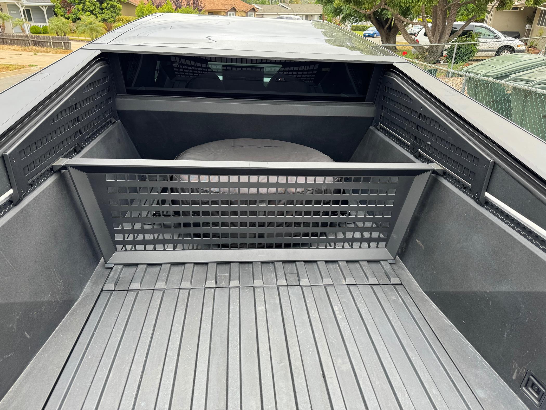 Tesla Cybertruck Vault Cargo Storage Bins - Review Impressions IMG_0604