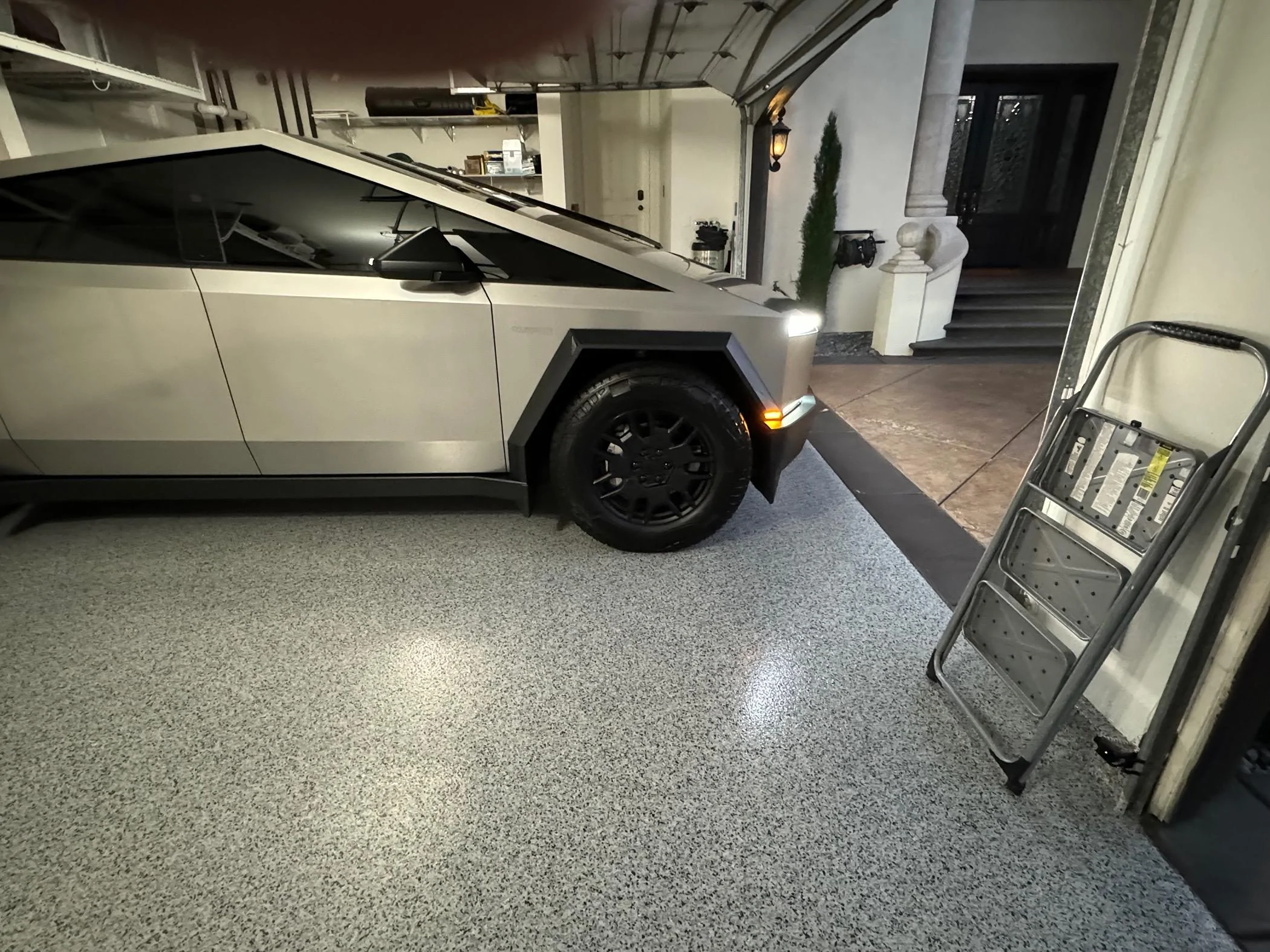 Tesla Cybertruck Tesla Mud Flaps - installed pics photos IMG_1322