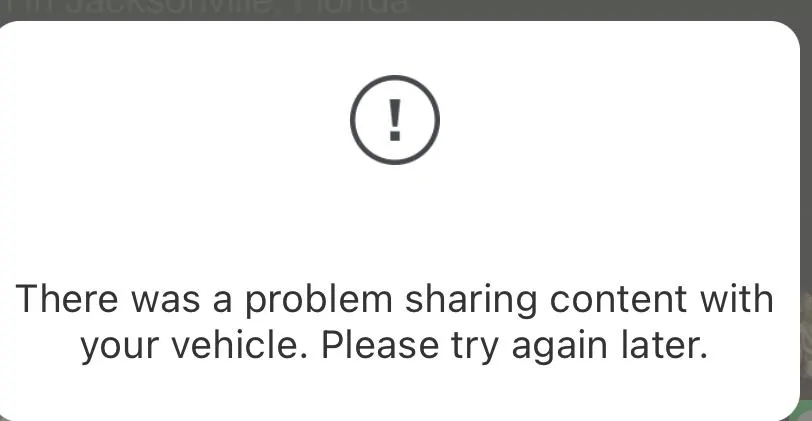 Tesla Cybertruck Google Maps sharing stopped working? IMG_8731