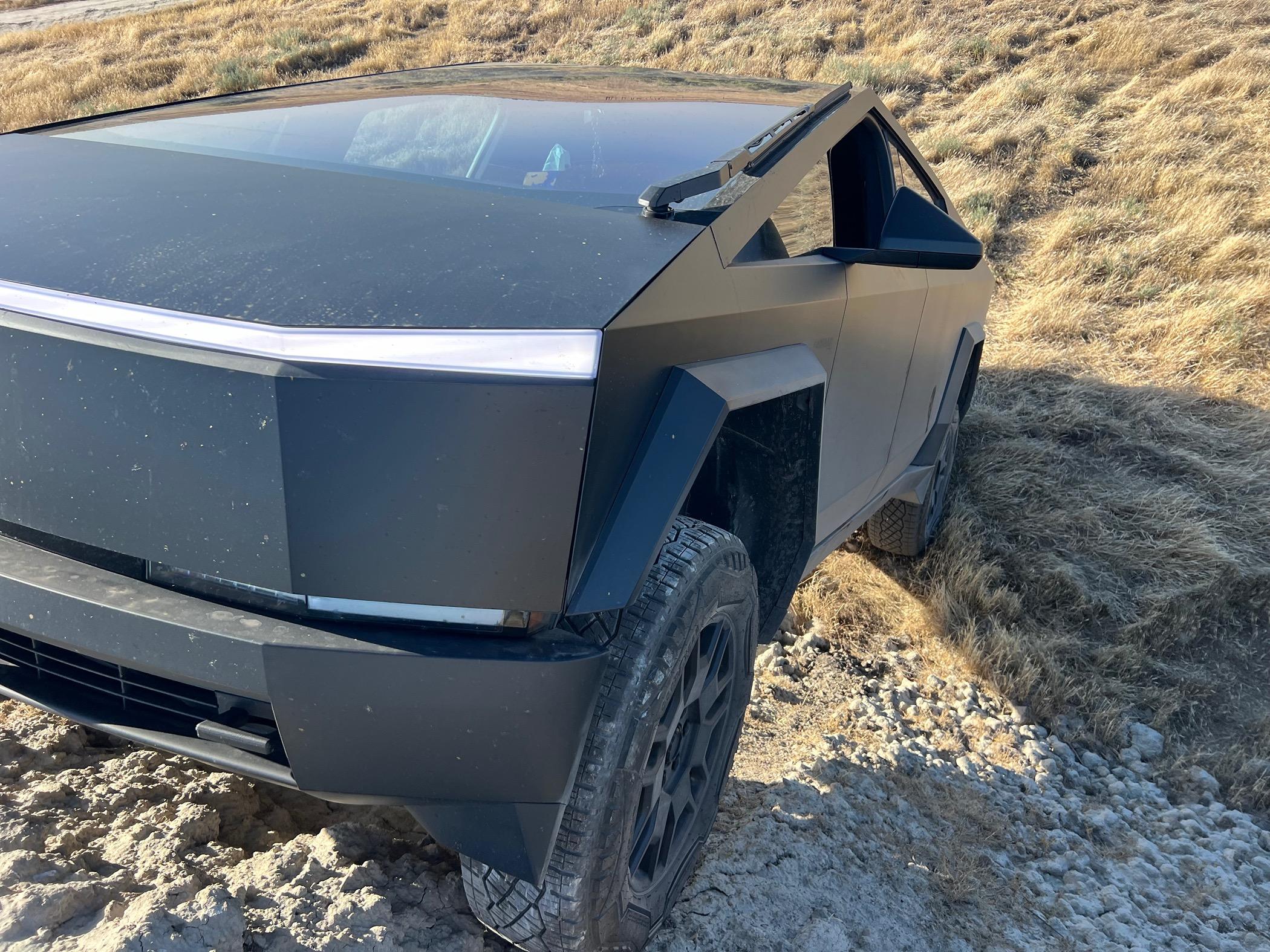 Tesla Cybertruck My first off roading with Cyberbeast... impressed! IMG_1580