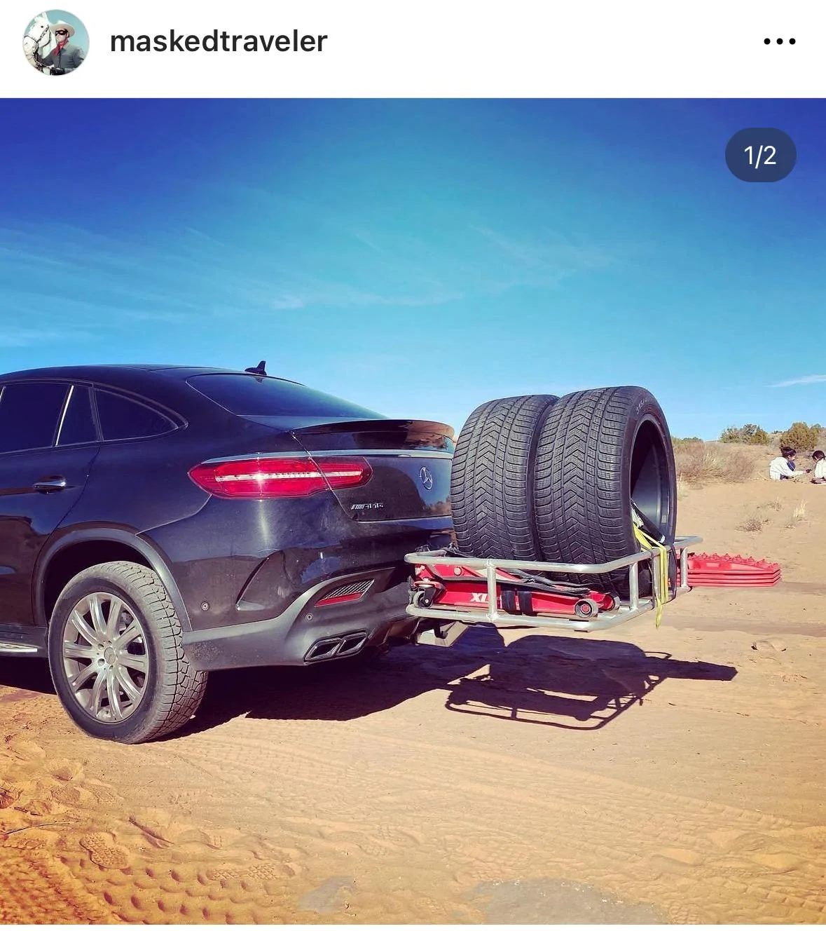 Tesla Cybertruck CYBERTRUCK TIRE EATS A BOLT IN A REMOTE LOCATION ON SUNDAY MORNING IMG_2775